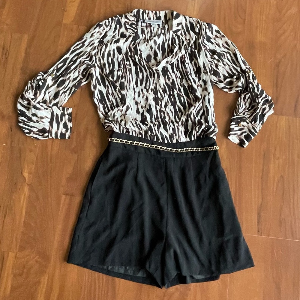 Jennifer Lopez Cheetah Romper - Picture 5 of 11